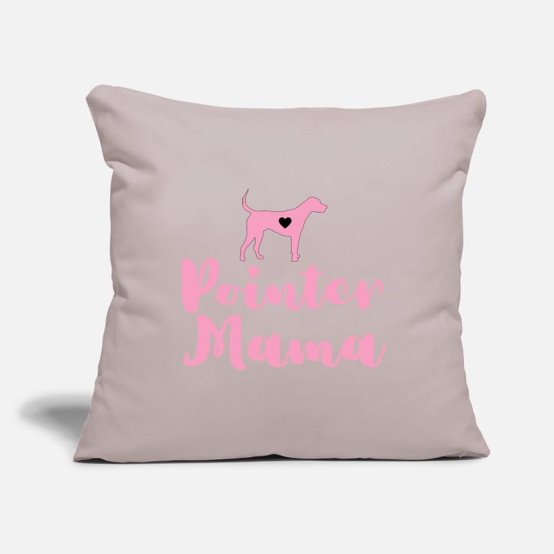 German Pointer Mom Pointer Mama Sofa pillowcase 17,3'' x 17,3'' (45 x 45 cm)