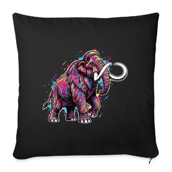 Mammoth Strength Bodybuilding - Sofa pillowcase 17,3'' x 17,3'' (45 x 45 cm) - black - Front