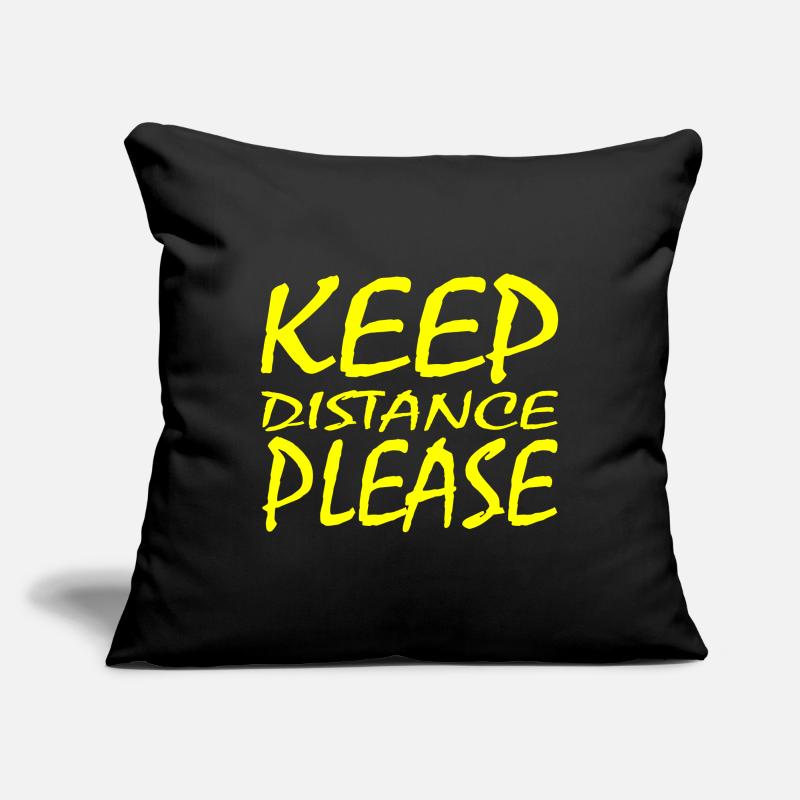 social distancing Sofa pillowcase 17,3'' x 17,3'' (45 x 45 cm)