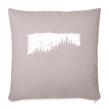 Forest - Sofa pillowcase 17,3'' x 17,3'' (45 x 45 cm) - light taupe - Front