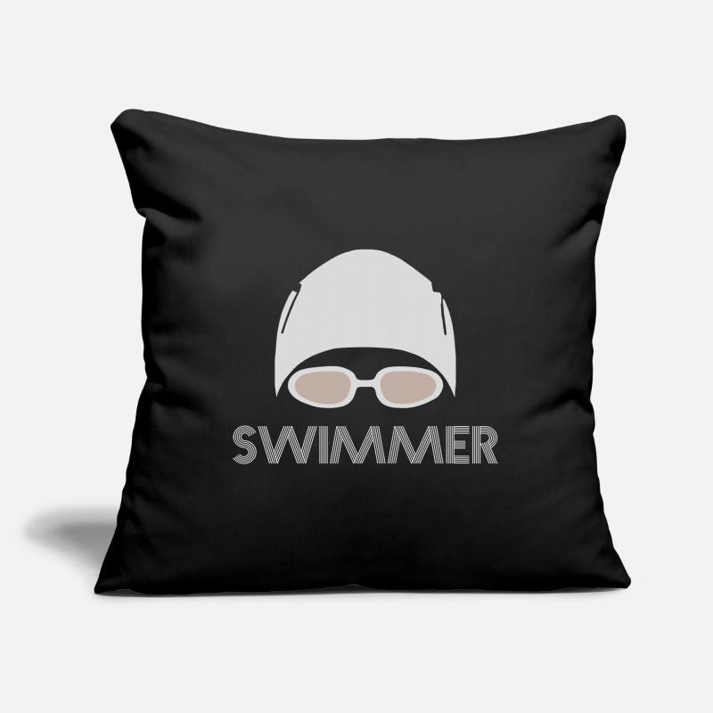 Swimmer Sofa pillowcase 17,3'' x 17,3'' (45 x 45 cm)