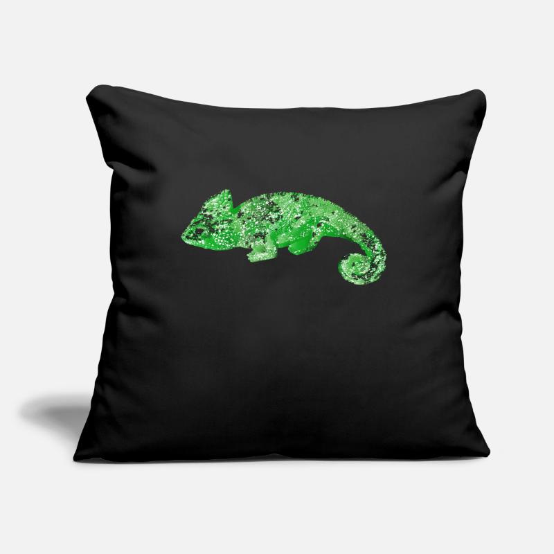 Caméléon dans un design incomparable Housse de coussin décorative 45 x 45 cm