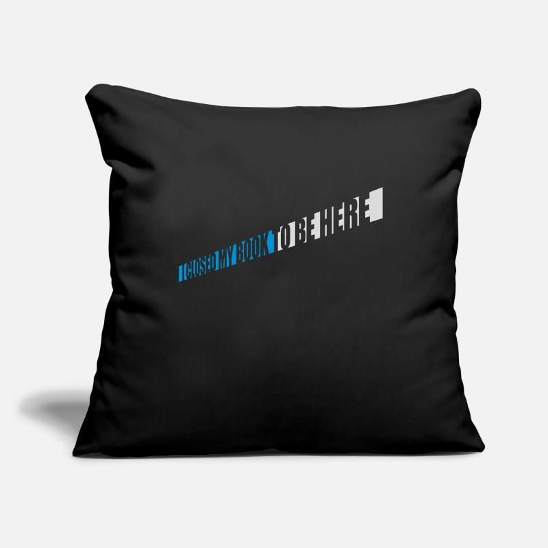 I closed my book Sofa pillowcase 17,3'' x 17,3'' (45 x 45 cm)