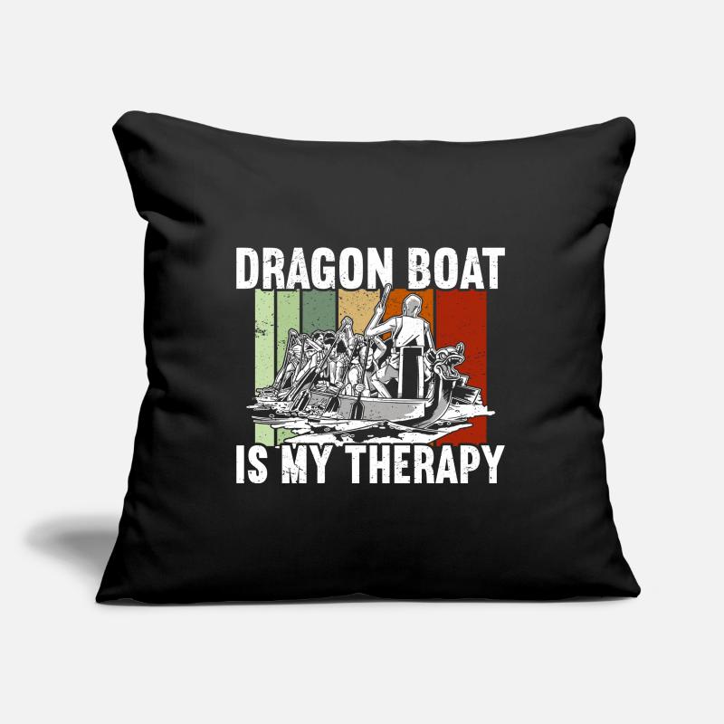 Drachenboot Sofakissenbezug 45 x 45 cm