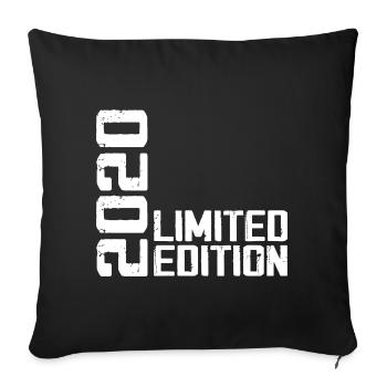 Legendary Since 2020 Birthday Gift 2020 - Sofa pillowcase 17,3'' x 17,3'' (45 x 45 cm) - black - Front