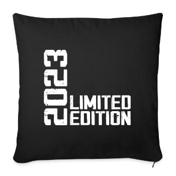 Légendaire Depuis 2023 Cadeau D'anniversaire 2023 - Housse de coussin décorative 45 x 45 cm - noir - Devant