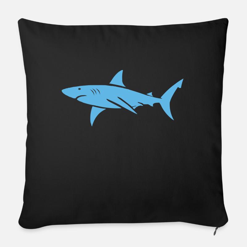 hai - Sofakissenbezug 45 x 45 cm - Schwarz