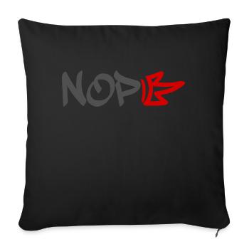 No Kings in America since 1776 - Sofa pillowcase 17,3'' x 17,3'' (45 x 45 cm) - black - Front