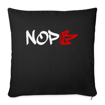 No Kings in America since 1776 - Sofa pillowcase 17,3'' x 17,3'' (45 x 45 cm) - black - Front