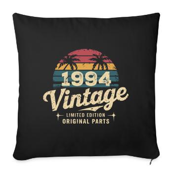 Awesome Since 1994 1994 Birthday Gift - Sofa pillowcase 17,3'' x 17,3'' (45 x 45 cm) - black - Front