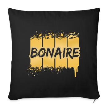 Bonaire - Sofa pillowcase 17,3'' x 17,3'' (45 x 45 cm) - black - Front