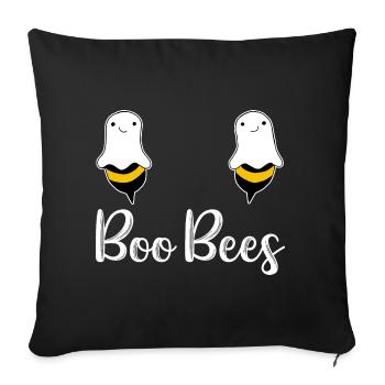 Halloween Ghost Ghost Ghost Spirit Boo Costume - Sofa pillowcase 17,3'' x 17,3'' (45 x 45 cm) - black - Front