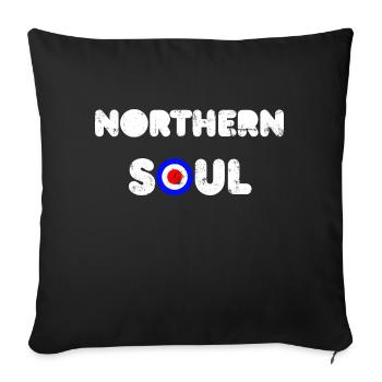 ÂME NORDIQUE MINIMALE - Housse de coussin décorative 45 x 45 cm - noir - Devant