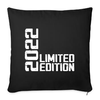 Légendaire Depuis 2022 Cadeau D'anniversaire 2022 - Housse de coussin décorative 45 x 45 cm - noir - Devant