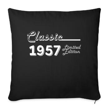 Classic 1957 édition limitée - Housse de coussin décorative 45 x 45 cm - noir - Devant