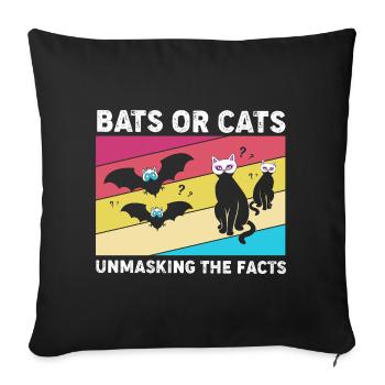 Gender Reveal Halloween - Sofa pillowcase 17,3'' x 17,3'' (45 x 45 cm) - black - Front