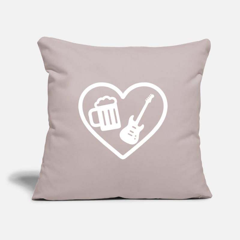 Heart Rock Bier Sofakissenbezug 45 x 45 cm