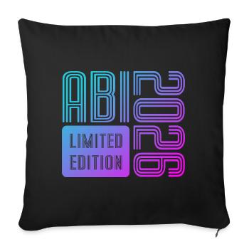 ABI 2026 Vintage Neon Limited Edition - Sofa pillowcase 17,3'' x 17,3'' (45 x 45 cm) - black - Front