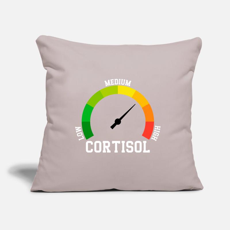 Low Cortisol Low Level Even Sofa pillowcase 17,3'' x 17,3'' (45 x 45 cm)