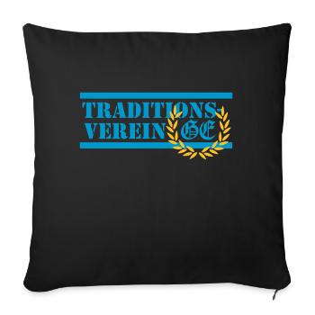 Club traditionnel - Housse de coussin décorative 45 x 45 cm - noir - Devant