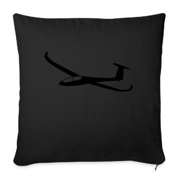 DG 1000 - Housse de coussin décorative 45 x 45 cm - noir - Devant