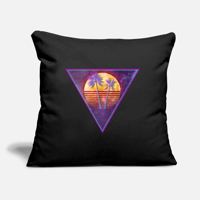 Retro Triangle Sofakissenbezug 45 x 45 cm