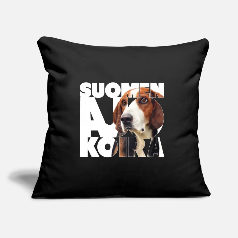Finnischer Jagdhund I Sofakissenbezug 45 x 45 cm