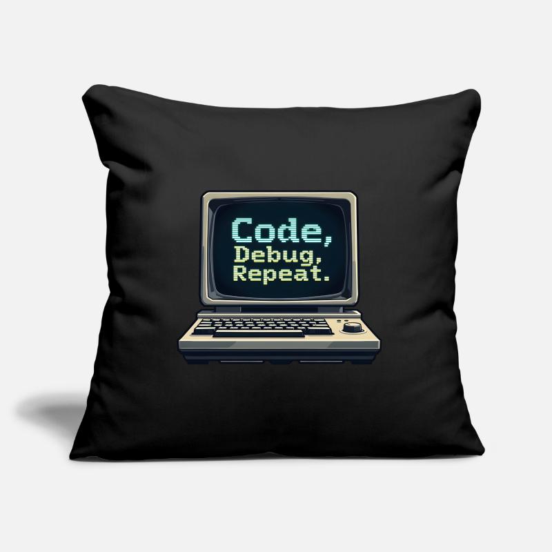 Code Debug Repeat - Software Engineer Sofakissenbezug 45 x 45 cm