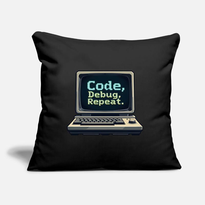 Code Debug Repeat - Software Engineer Sofakissenbezug 45 x 45 cm