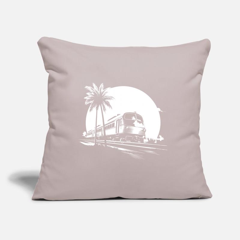 Train Graphics Sofa pillowcase 17,3'' x 17,3'' (45 x 45 cm)