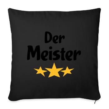 Des cadeaux amusants pour le patron - Housse de coussin décorative 45 x 45 cm - noir - Devant