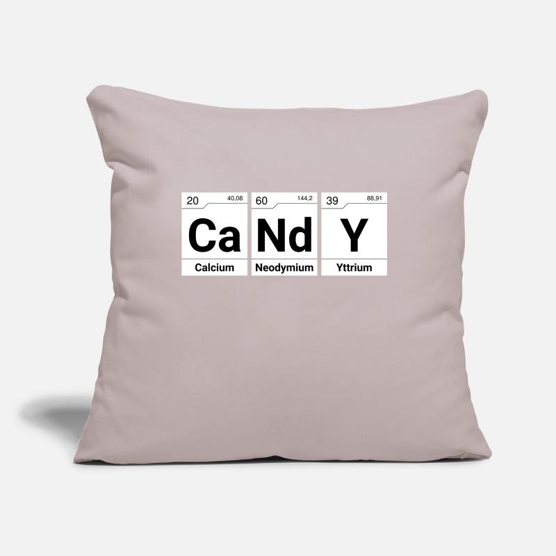 Sweets Candy Candy Periodic Table Elements Sofa pillowcase 17,3'' x 17,3'' (45 x 45 cm)