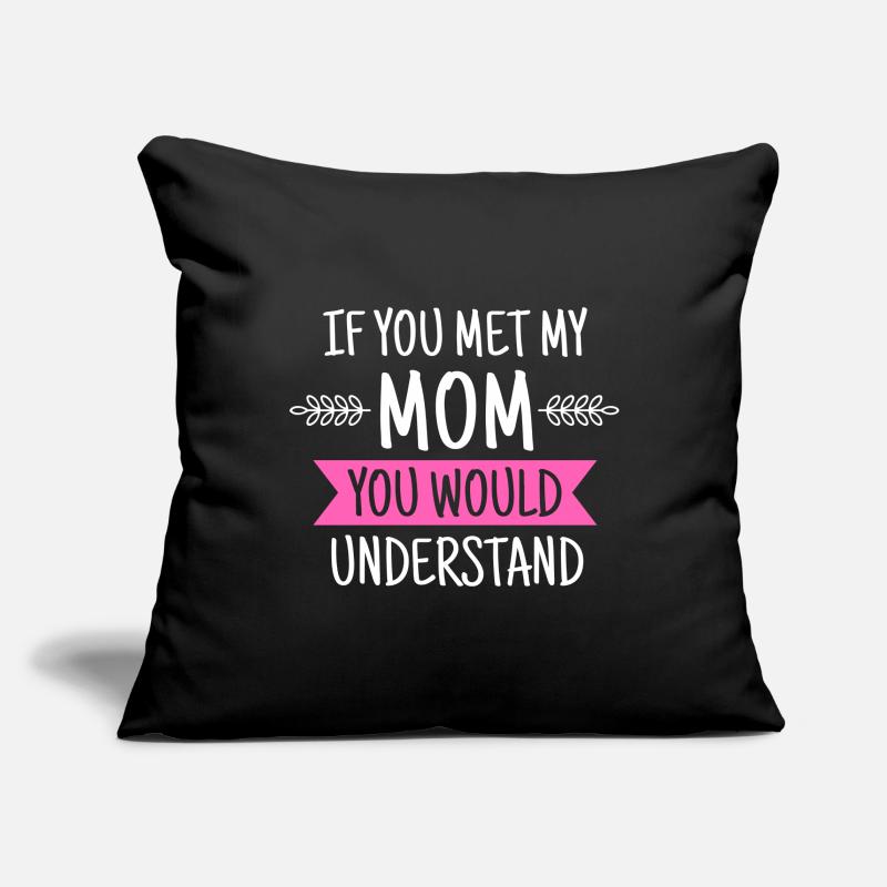 Mutti Mama Mutter Geschenkidee Sofakissenbezug 45 x 45 cm