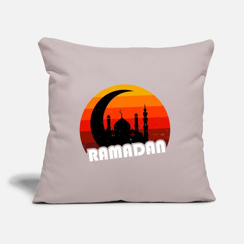 Ramadan Islamic Fasting Islamic Eid Ramadan Sofa pillowcase 17,3'' x 17,3'' (45 x 45 cm)
