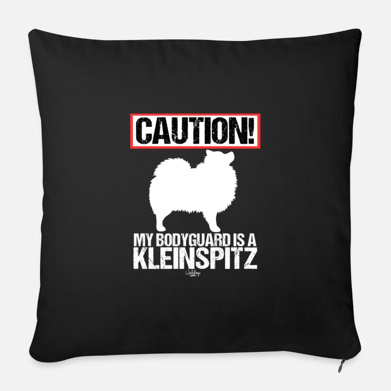 kleinbodyguard - Sofakissenbezug 45 x 45 cm - Schwarz
