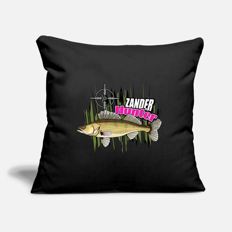 Walleye hunter Sofa pillowcase 17,3'' x 17,3'' (45 x 45 cm)