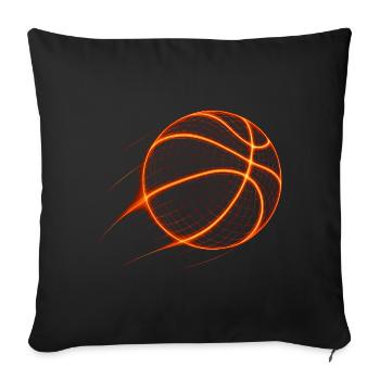 Basketball Basketball Player Gift Idea Baller Bball - Sofa pillowcase 17,3'' x 17,3'' (45 x 45 cm) - black - Front