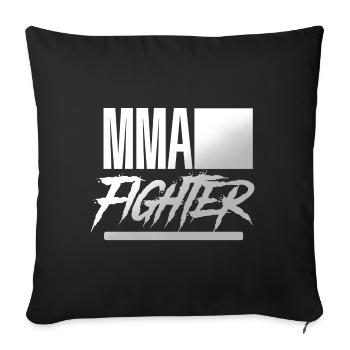 MMA Fighter - Sofakissenbezug 45 x 45 cm - Schwarz - Vorne