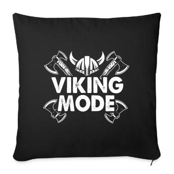 Viking Viking Metal Viking Mode - Sofa pillowcase 17,3'' x 17,3'' (45 x 45 cm) - black - Front