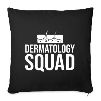 Dermatology Skin Care Skin Medicine Disease - Sofa pillowcase 17,3'' x 17,3'' (45 x 45 cm) - black - Front