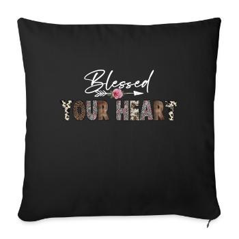 Country Music Rural Landei Country Musician Mom - Sofa pillowcase 17,3'' x 17,3'' (45 x 45 cm) - black - Front
