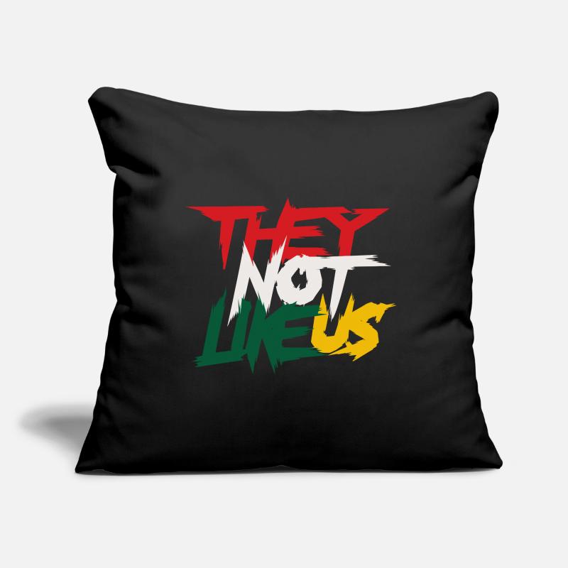 Déclaration d’identité audacieuse Housse de coussin décorative 45 x 45 cm