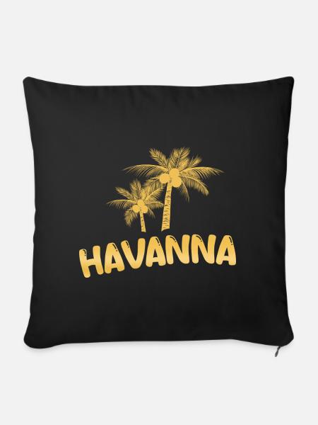 Havanna Havanna - Sofakissenbezug 45 x 45 cm - Schwarz