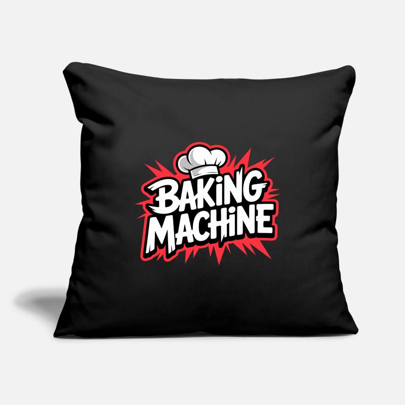 Baking Machine Fun Sofa pillowcase 17,3'' x 17,3'' (45 x 45 cm)