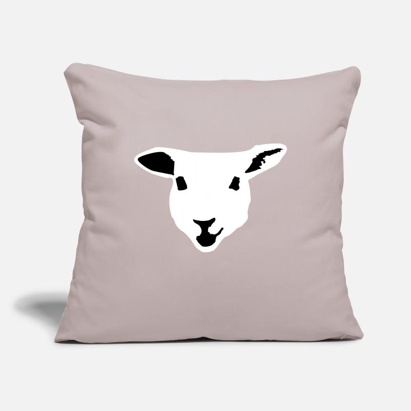 sheep, lamb Housse de coussin décorative 45 x 45 cm