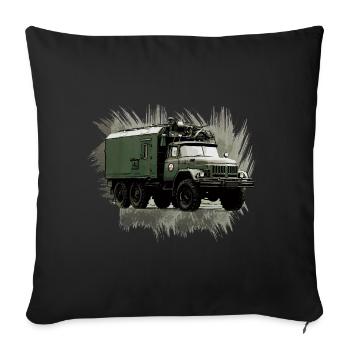 ZIL 131 KO - Housse de coussin décorative 45 x 45 cm - noir - Devant