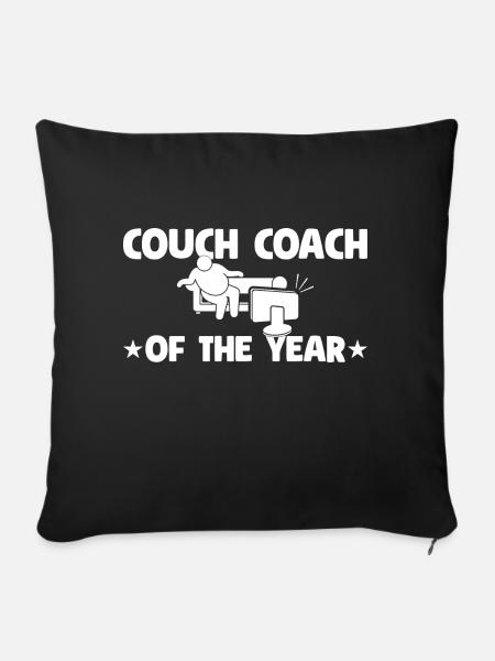 Coach Character Builder Attitude - Sofakissenbezug 45 x 45 cm - Schwarz