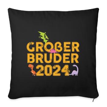 Big Brother 2024 - Sofa pillowcase 17,3'' x 17,3'' (45 x 45 cm) - black - Front