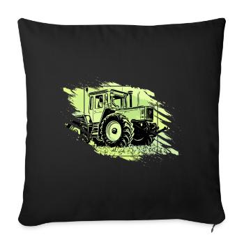 MB trac 1300 turbo - Sofakissenbezug 45 x 45 cm - Schwarz - Vorne