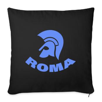 Roma - Sofa pillowcase 17,3'' x 17,3'' (45 x 45 cm) - black - Front
